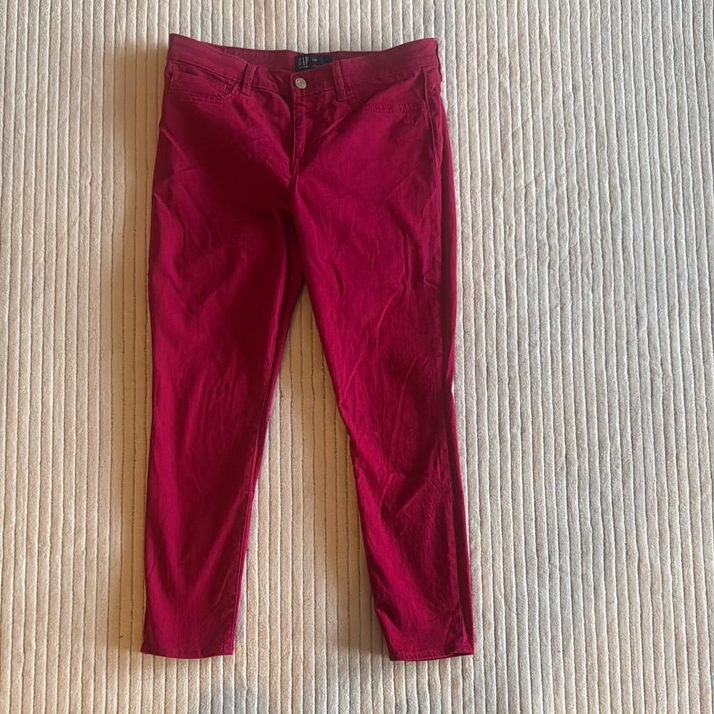 Gap Pink  Slim Fit Pants